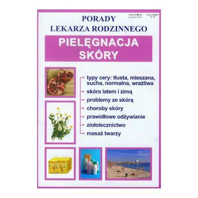 PIELĘGNACJA SKÓRY PORADY LEKARZA RODZINNEGO - Literat