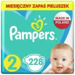 PIELUSZKI PAMPERS ACTIVE BABY ROZMIAR 2 228 SZT 4-8KG - Procter & Gamble