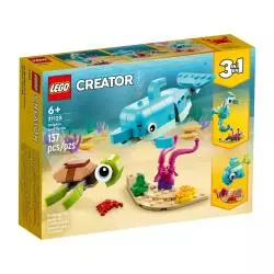 DELFIN I ŻÓŁW LEGO CREATOR 3W1 31128 - Lego