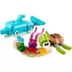 DELFIN I ŻÓŁW LEGO CREATOR 3W1 31128 - Lego