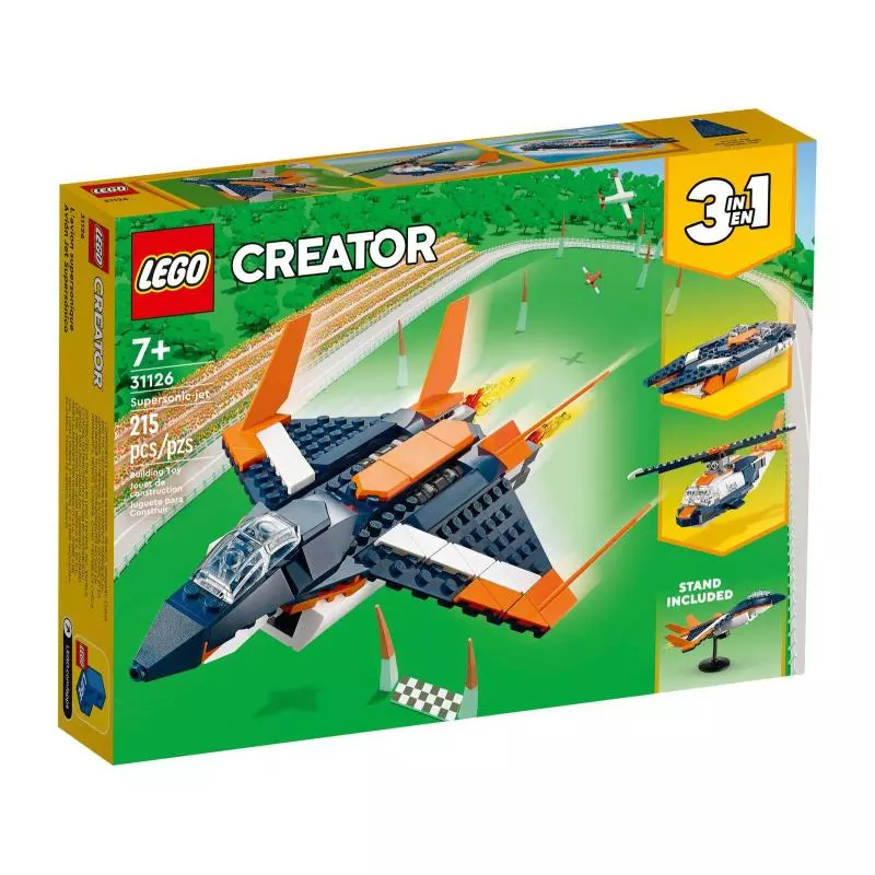 ODRZUTOWIEC NADDŹWIĘKOWY LEGO CREATOR 3W1 31126 - Lego