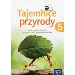 TAJEMNICE PRZYRODY 5 PODRĘCZNIK Feliks Szlajfer, Janina Ślósarczyk, Ryszard Kozik - Nowa Era