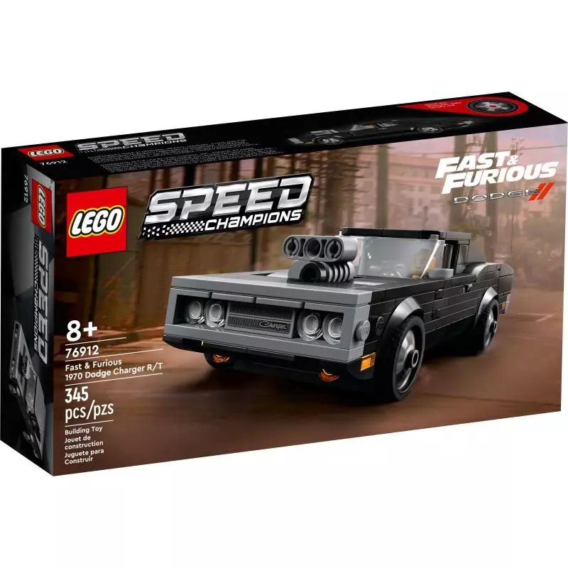 FAST & FURIOUS 1970 DODGE CHARGER R/T LEGO SPEED CHAMPIONS 76912 - Lego