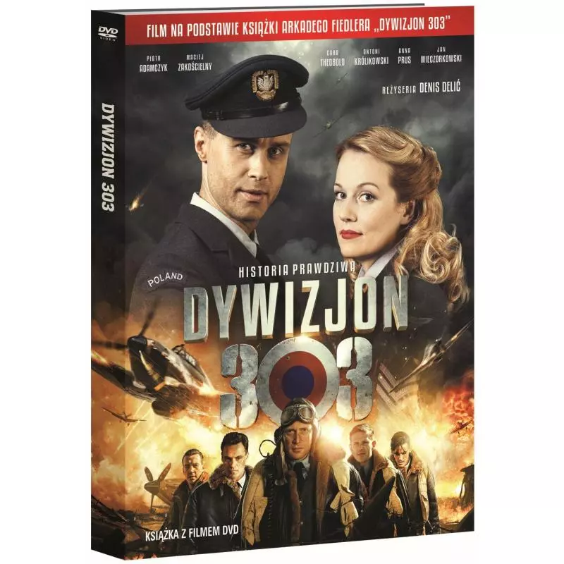 DYWIZJON 303 HISTORIA PRAWDZIWA KSIĄŻKA + DVD PL - Filmostrada