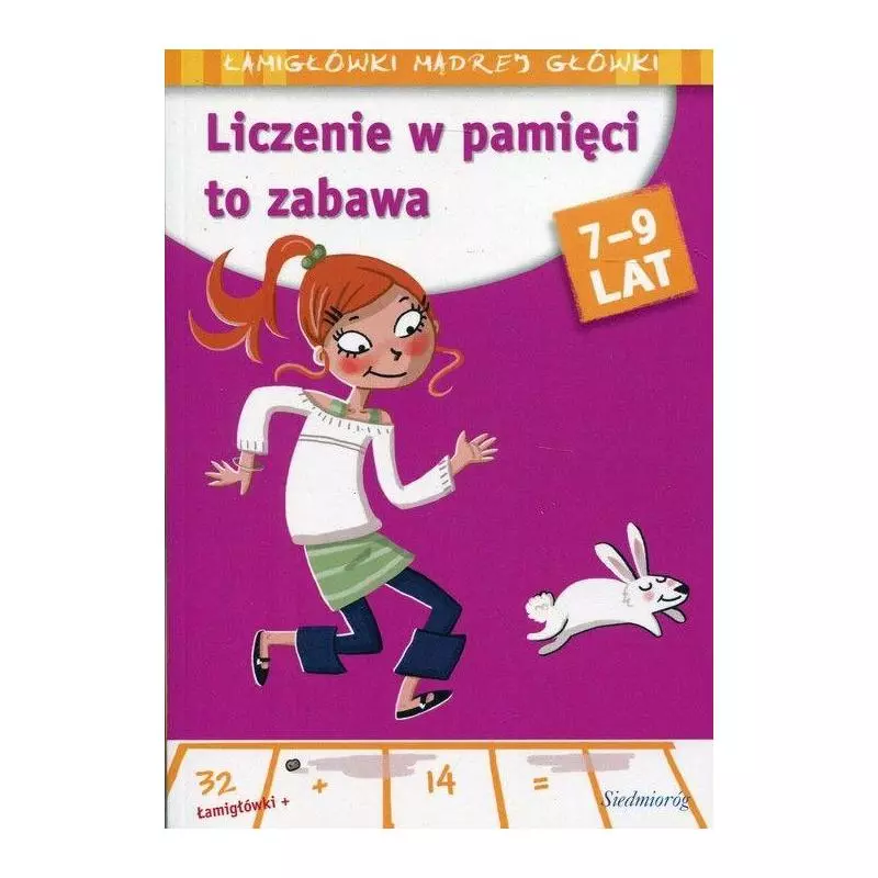 LICZENIE W PAMIĘCI TO ZABAWA ŁAMIGŁOWKI MĄDREJ GŁÓWKI 7-9 LAT - Siedmioróg