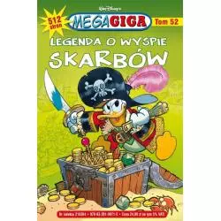 DISNEY LEGENDA O WYSPIE SKARBÓW MEGAGIGA 52 - Egmont