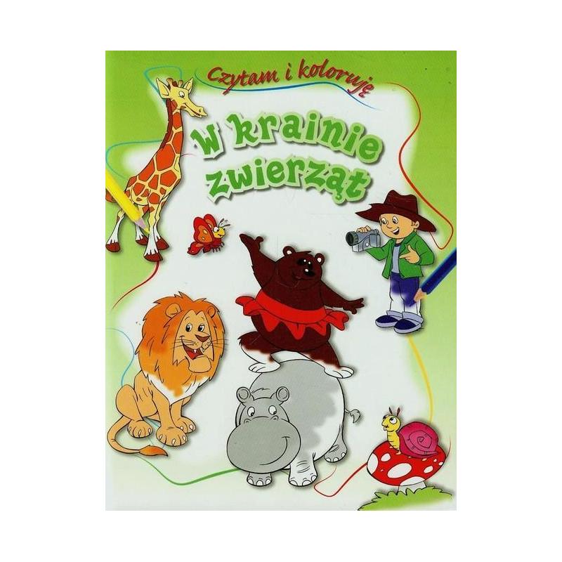 W KRAINIE ZWIERZĄT. CZYTAM I KOLORUJĘ