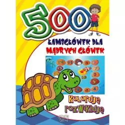 500 ŁAMIGŁÓWEK DLA MĄDRYCH GŁÓWEK KOLORUJĘ ROZWIKŁUJĘ - Arti