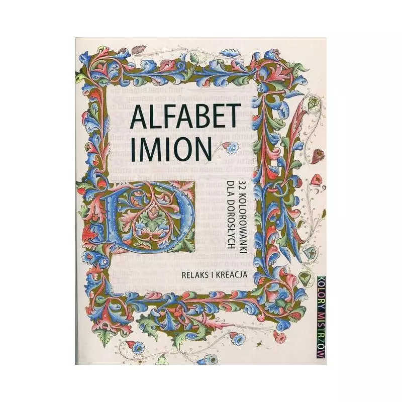 ALFABET IMION RELAKS I KREACJA - Olesiejuk