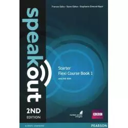 SPEAKOUT STARTER FLEXI COURSE BOOK 1 + DVD Frances Eales, Stephanie Dimond-Bayir - Pearson Education Limited