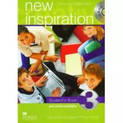NEW INSPIRATION 3 STUDENTS BOOK WITH CD Philip Prowse, Judy Garton-Sprenger - Macmillan