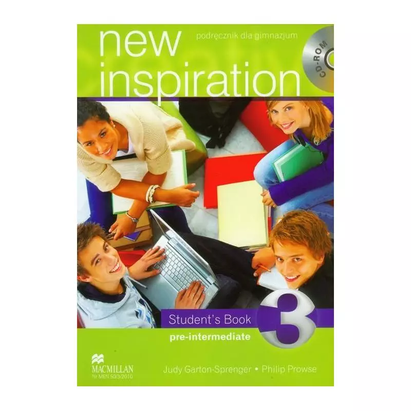 NEW INSPIRATION 3 STUDENTS BOOK WITH CD Philip Prowse, Judy Garton-Sprenger - Macmillan