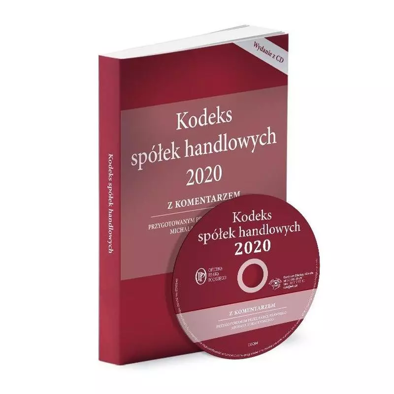 KODEKS SPÓŁEK HANDLOWYCH 2020 Z KOMENTARZEM + CD Michał Koralewski - Wiedza i Praktyka