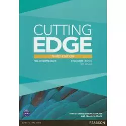 CUTTING EDGE PRE-INTERMEDIATE STUDENTS BOOK Z PŁYTĄ DVD Sarah Cunningham, Peter Moor - Pearson