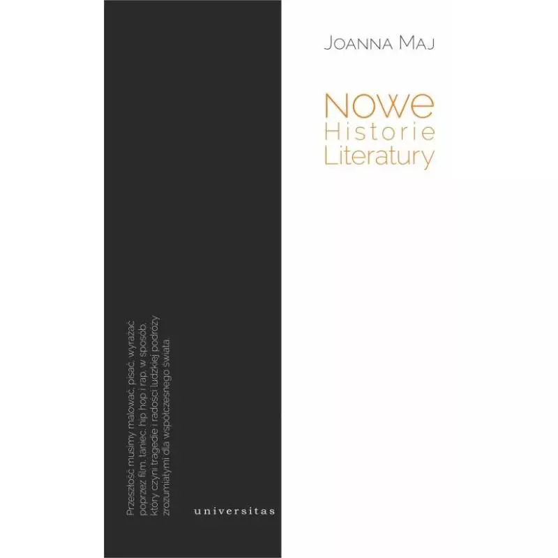 NOWE HISTORIE LITERATURY Joanna Maj - Universitas