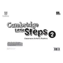 CAMBRIDGE LITTLE STEPS 2 CLASSROOM ACTIVITY POSTERS - Cambridge University Press