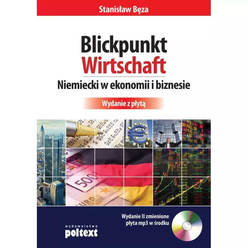 BLICKPUNKT WIRTSCHAFT NIEMIECKI W EKONOMII I BIZNESIE + CD Stanisław Bęza - Poltext