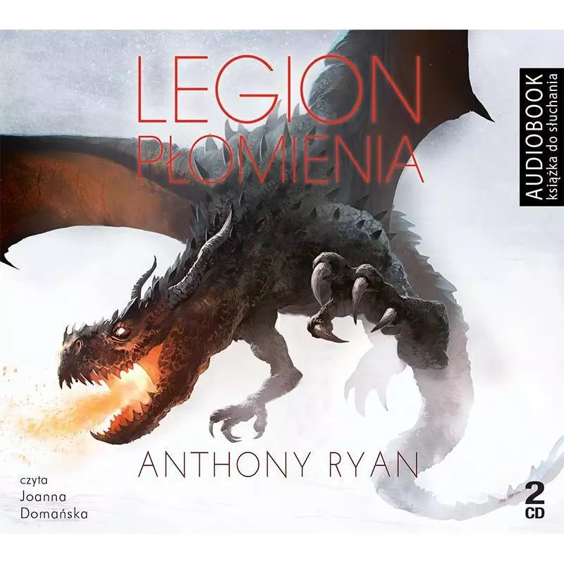 LEGION PŁOMIENIA DRACONIS MEMORIA Anthony Ryan AUDIOBOOK CD MP3 - Wydawnictwo MAG