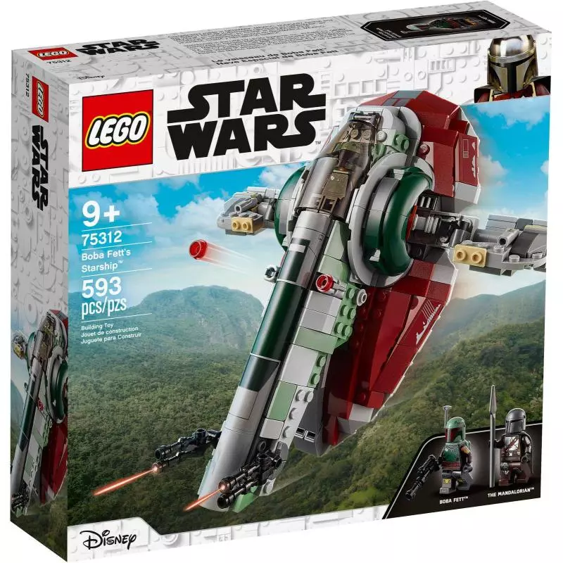 STATEK KOSMICZNY BOBY FETTA LEGO STAR WARS 75312 - Lego