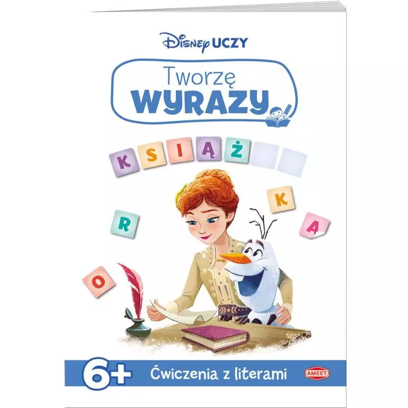 DISNEY UCZY KRAINA LODU 2 TWORZĘ WYRAZY 6+ - Ameet