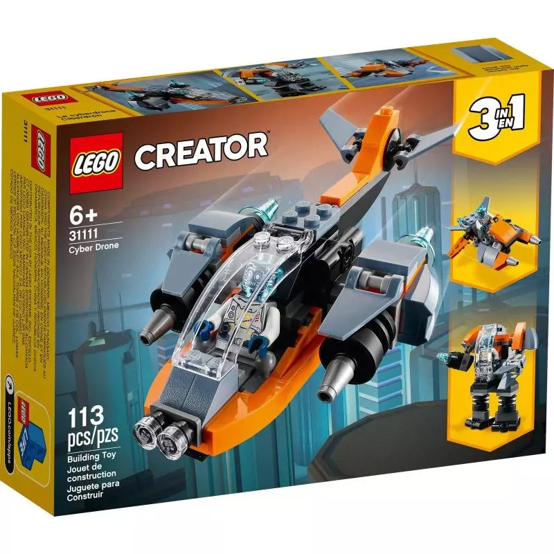 CYBERDRON LEGO CREATOR 3W1 31111 - Lego