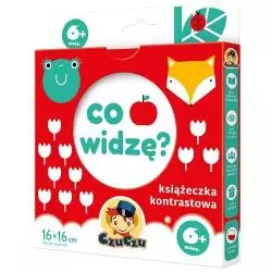 CZUCZU CO WIDZĘ KSIĄŻECZKA KONTRASTOWA DLA DZIECI 6M+ - Bright Junior Media