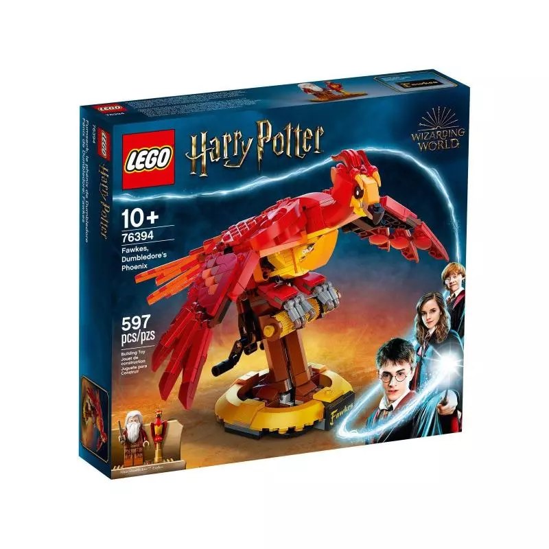 FAWKES FENIKS DUMBLEDOREA LEGO HARRY POTTER 76394 - Lego