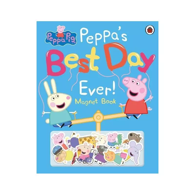 PEPPA PIG PEPPA’S BEST DAY EVER MAGNET BOOK - Ladybird