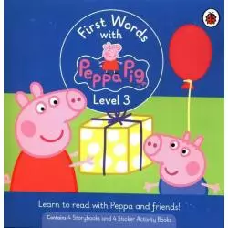 LEVEL 3 FIRST WORDS WITH PEPPA PIG - Ladybird