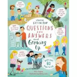 LIFT-THE-FLAP QUESTIONS AND ANSWERS ABOUT GROWING UP Katie Daynes - Usborne