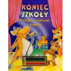 KONIEC SZKOŁY HISTORYJKI Z SZABLONAMI I KREDKAMI Marcin Malicki - Book House