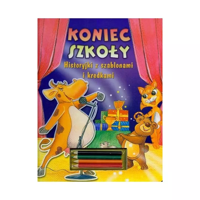 KONIEC SZKOŁY HISTORYJKI Z SZABLONAMI I KREDKAMI Marcin Malicki - Book House