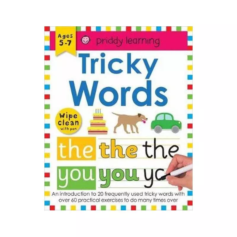 TICKY WORDS AGES 5-7 Roger Priddy - Priddy Books