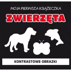 MOJA PIERWSZA KSIĄŻECZKA ZWIERZĘTA KONTRASTOWE OBRAZKI - Literat