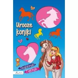 UROCZE KONIKI SZABLONIKI NAKLEJKI - Papilon