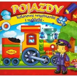 POJAZDY KOLOROWE WYCINANKI I NAKLEJKI - Pasja