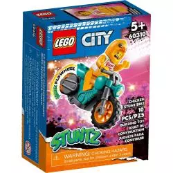 MOTOCYKL KASKADERSKI Z KURCZAKIEM LEGO CITY 60310 - Lego