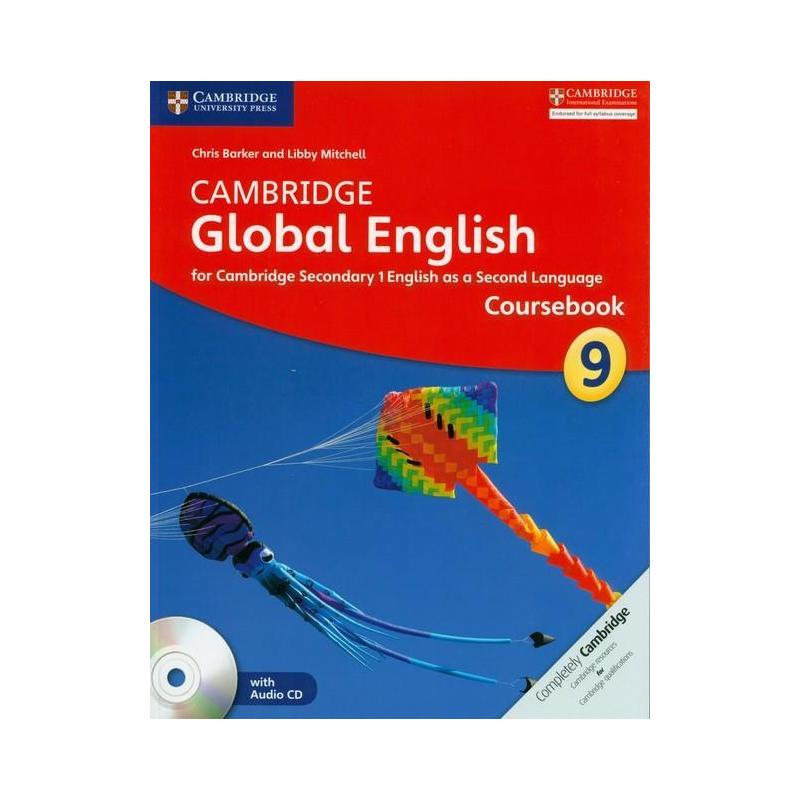CAMBRIDGE GLOBAL ENGLISH 9 COURSEBOOK + CD CHRIS BARKER