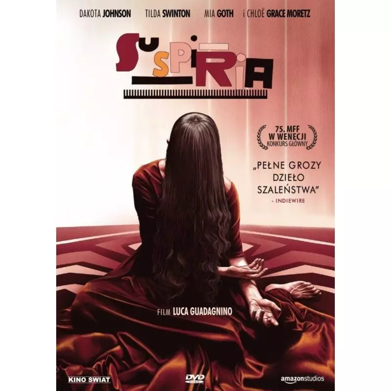 SUSPIRIA DVD PL - Kino Świat