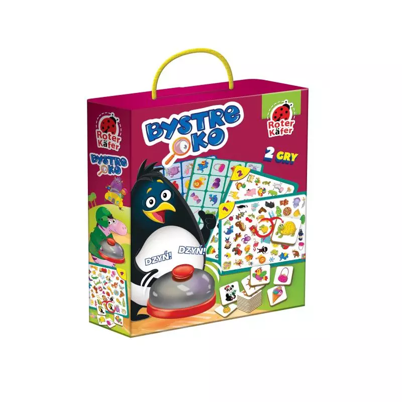 BYSTRE OKO GRA Z DZWONKIEM 5+ - Roter-Kafer