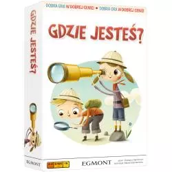 GDZIE JESTEŚ GRA KARCIANA 4+ - Egmont