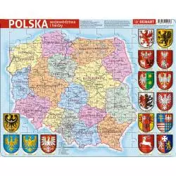 PUZZLE RAMKOWE POLSKA ADMINISTRACYJNA - Demart