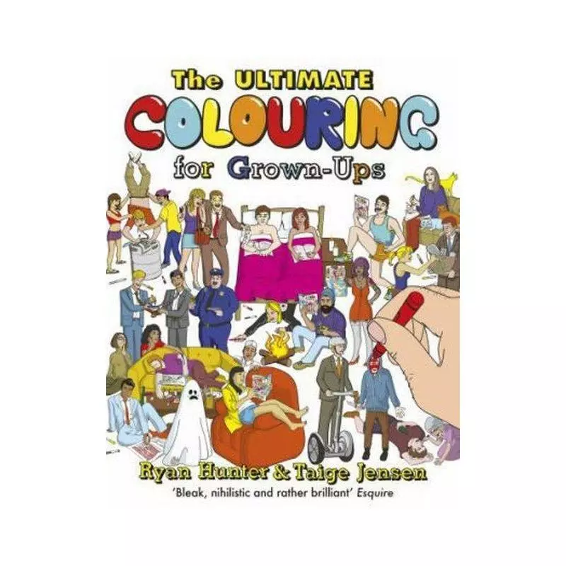 THE ULTIMATE COLOURING FOR GROWN -UPS - Black Publishing