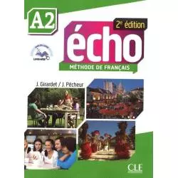 ECHO A2 2ED PODRĘCZNIK + DVD J. Girardet, J. Pecheur - Cle International