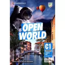 OPEN WORLD C1 ADVANCED STUDENTS BOOK WITH ANSWERS WITH CAMBRIDGE ONE DIGITAL PACK Anthony Cosgrove, Claire Wijayatilake - Cam...