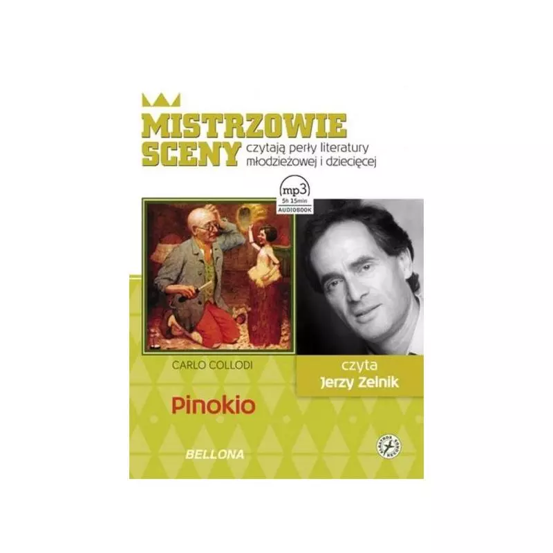 PINOKIO AUDIOBOOK CD MP3 - Bellona