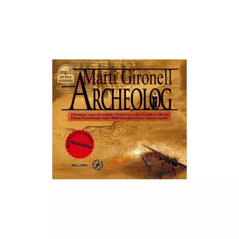 ARCHEOLOG AUDIOBOOK CD MP3 - Bellona