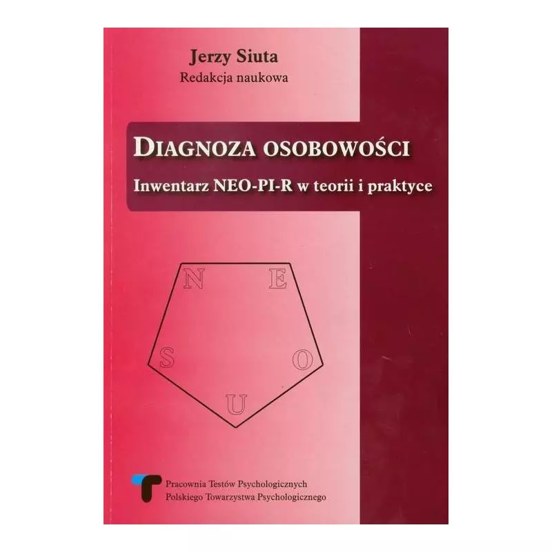 DIAGNOZA OSOBOWOŚCI INWENTARZ NEO-PI-R W TEORII I PRAKTYCE Jerzy Siuta - Pracownia Testów Psychologicznych PTP