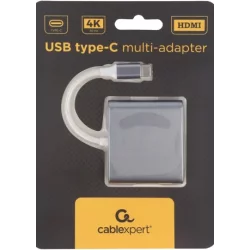 ADAPTER USB-C - USB-C/USB 3.0/HDMI GEMBIRD A-CM-HDMIF-02-MX - Gembird