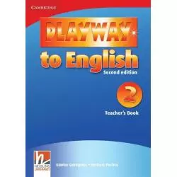 PLAYWAY TO ENGLISH 2 TEACHERS BOOK Gunter Gerngross, Herbert Puchta - Cambridge University Press